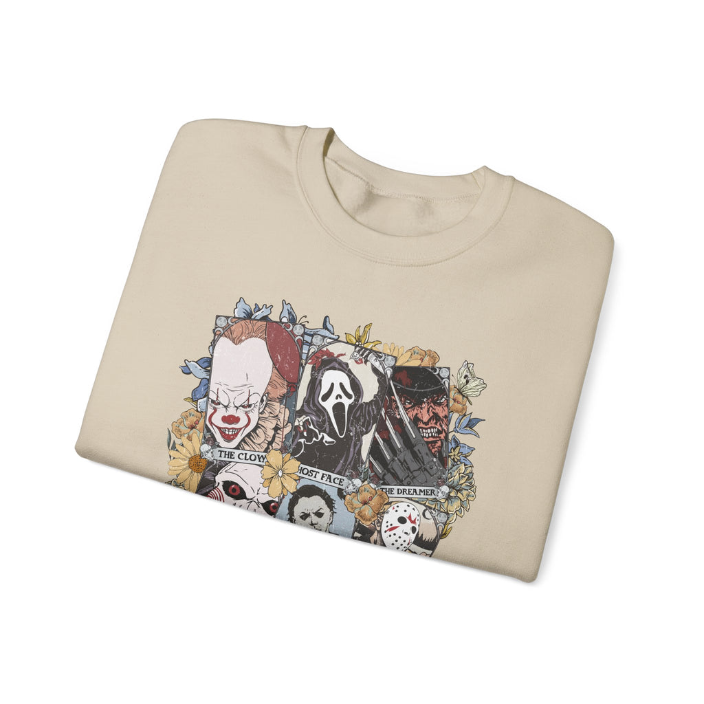 Horror Movie Icons Crewneck Sweatshirt