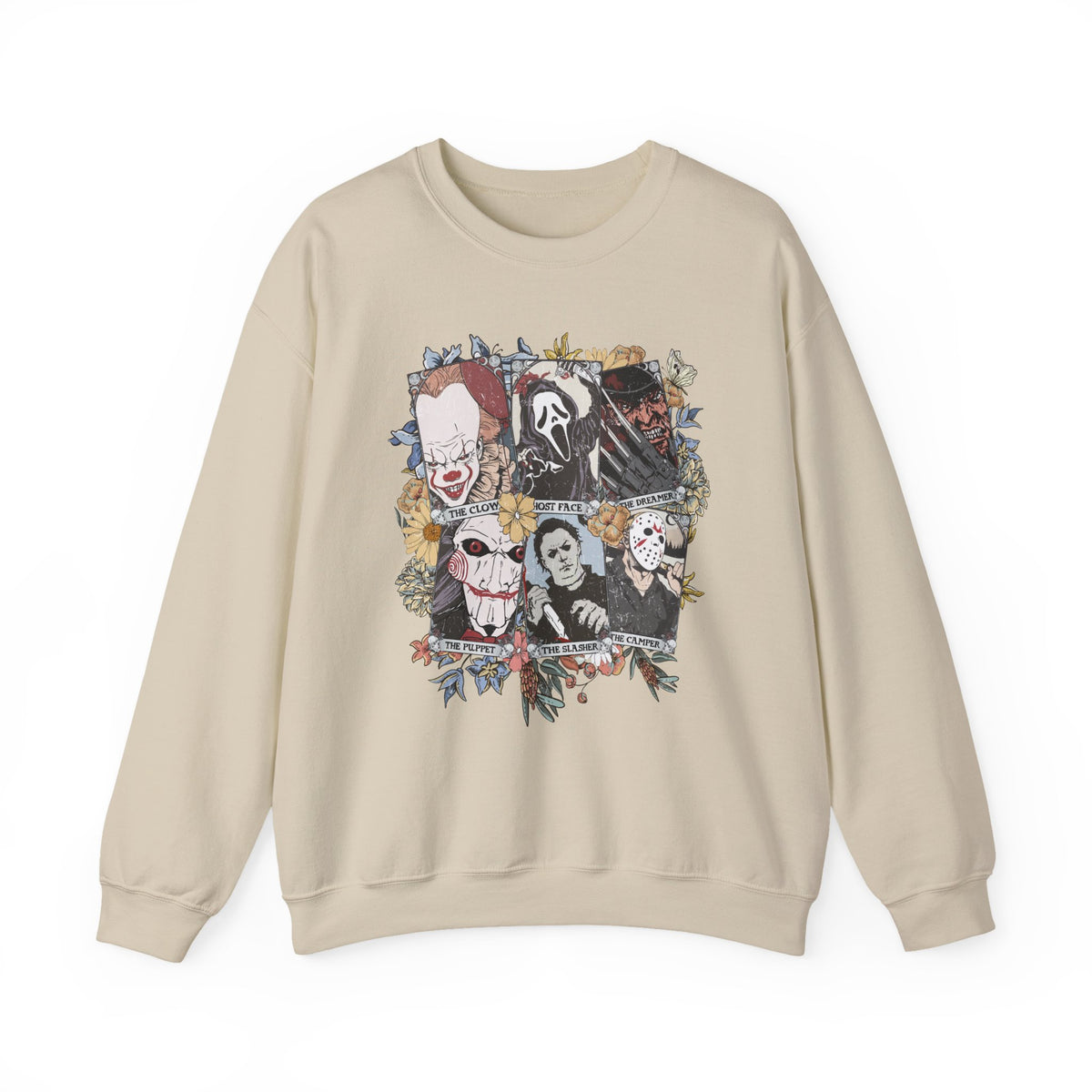 Horror Movie Icons Crewneck Sweatshirt